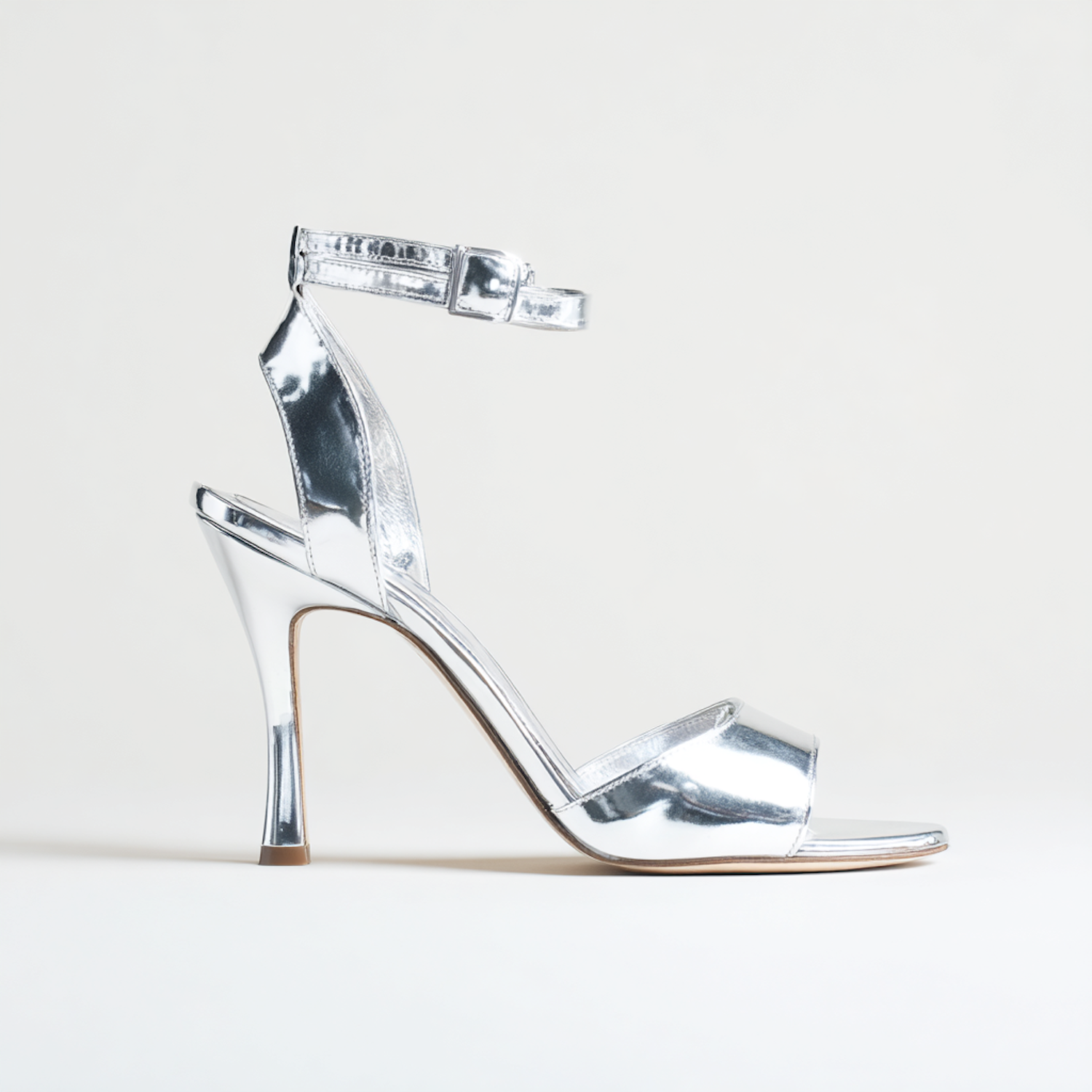 Silver Evening Heel